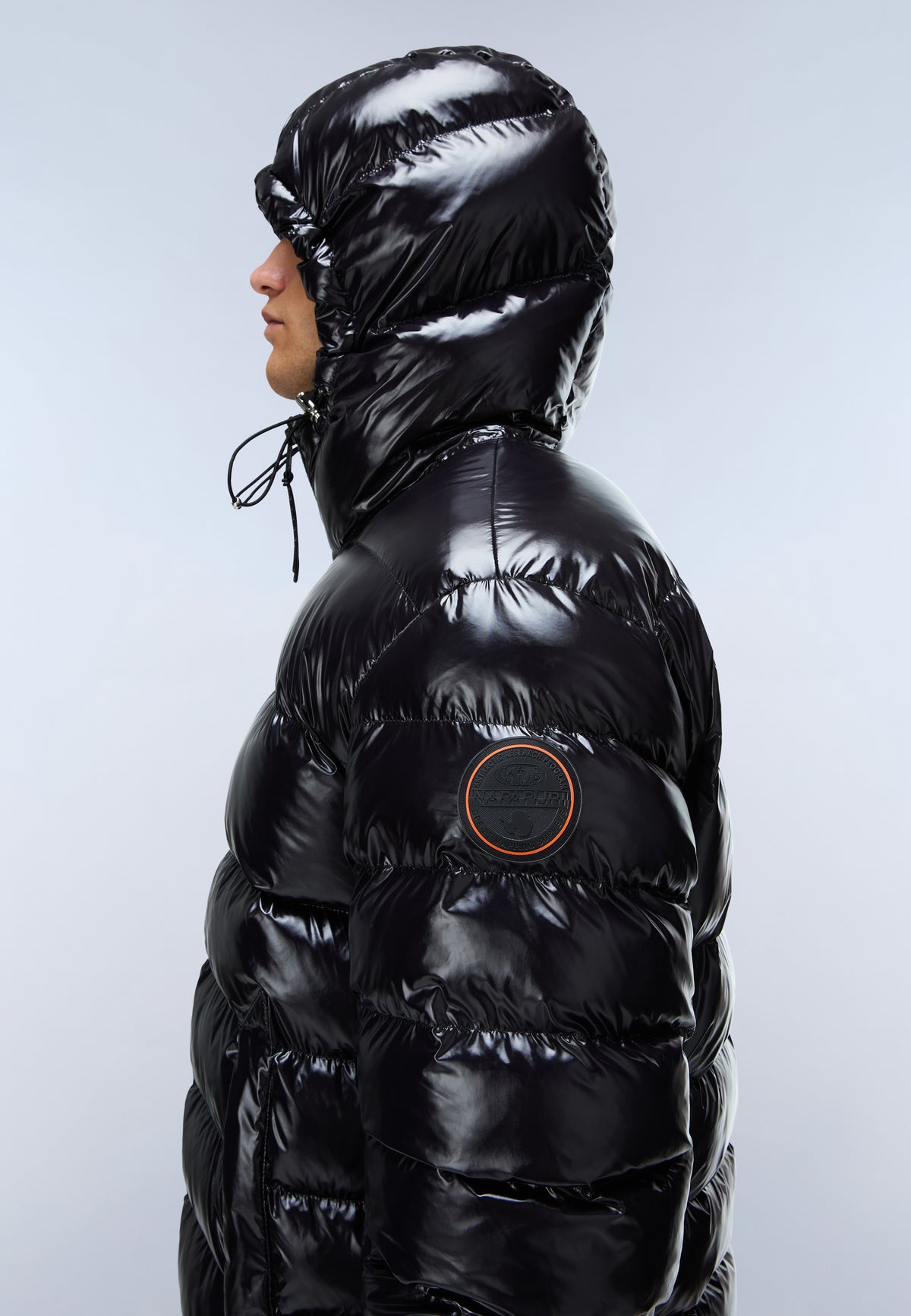 Terez Shiny Puffer Jacket Black - 7