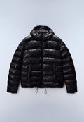 Terez Shiny Puffer Jacket Black - 1