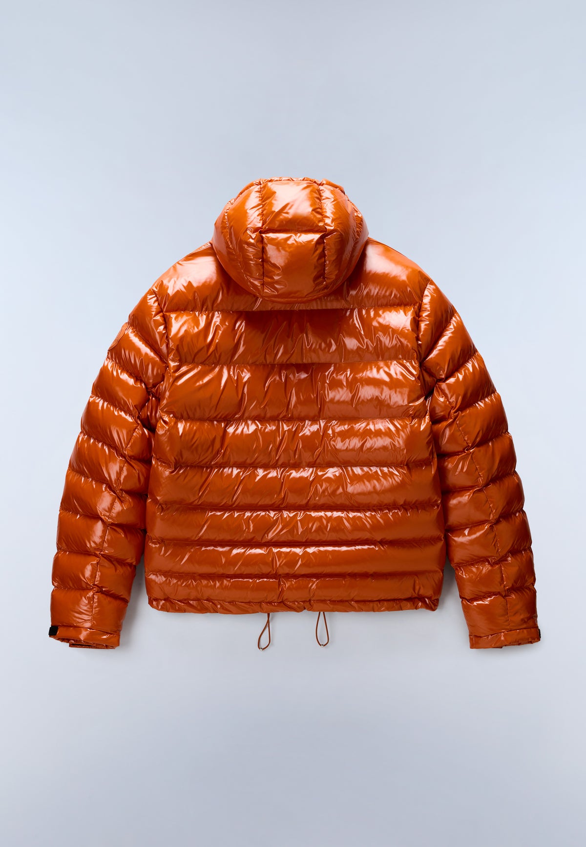 Terez Shiny Puffer Jacket Orange Gold - 8
