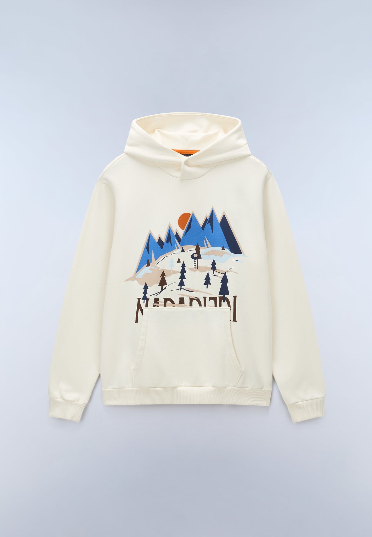 Napapijri Kapuzenpullover Sweat Weiss Whisper Herren - 1