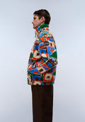 Forro Polar con Cremallera Completa Multicolor FXE - 5