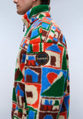 Forro Polar con Cremallera Completa Multicolor FXE - 7