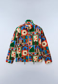 Forro Polar con Cremallera Completa Multicolor FXE - 1