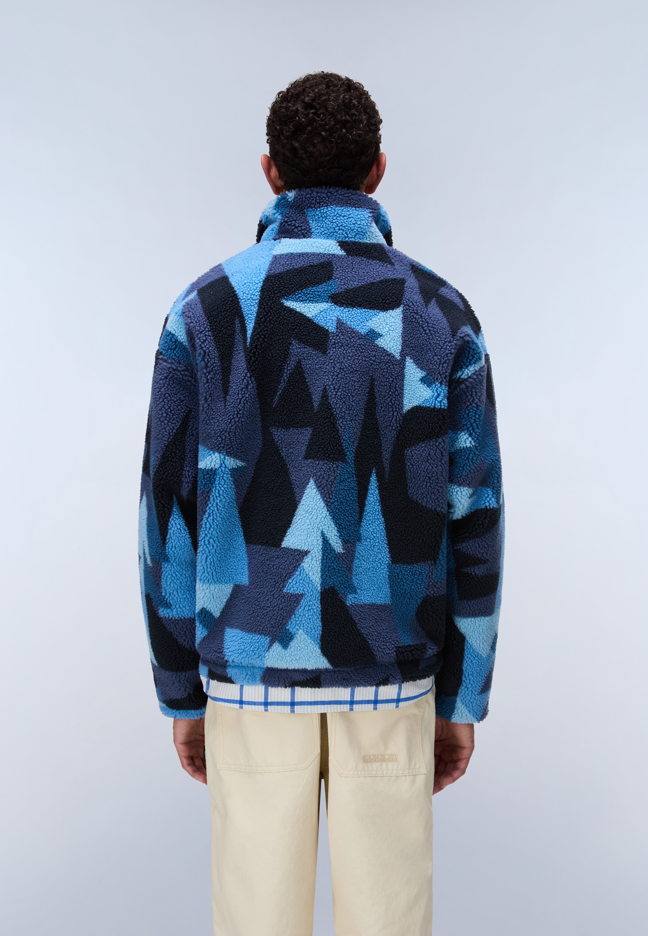 ジャケット・アウター NAPAPIJRI Napapijri Full-Zip Fleece Men Blue