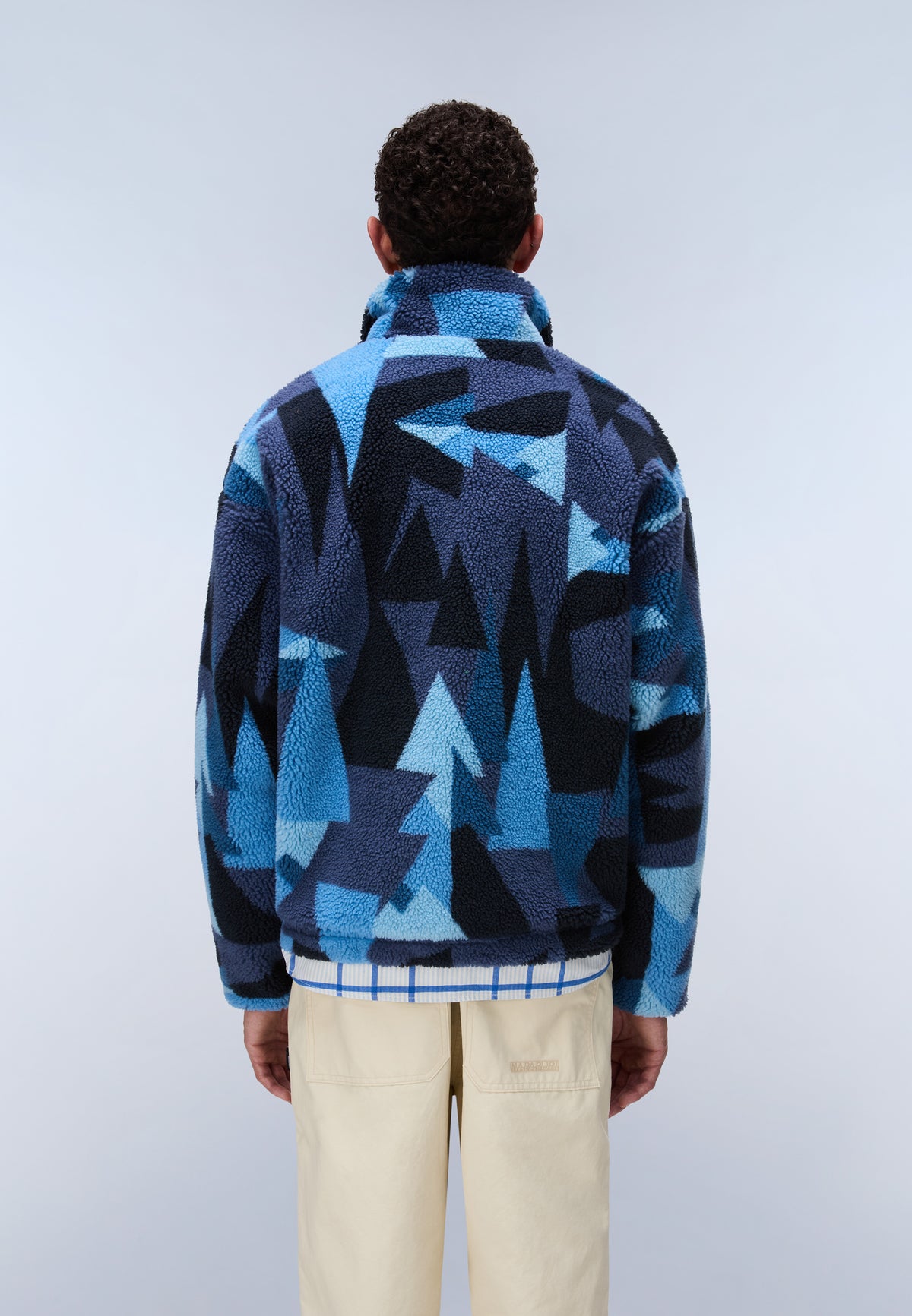 Felpa in Pile con Zip  - 6