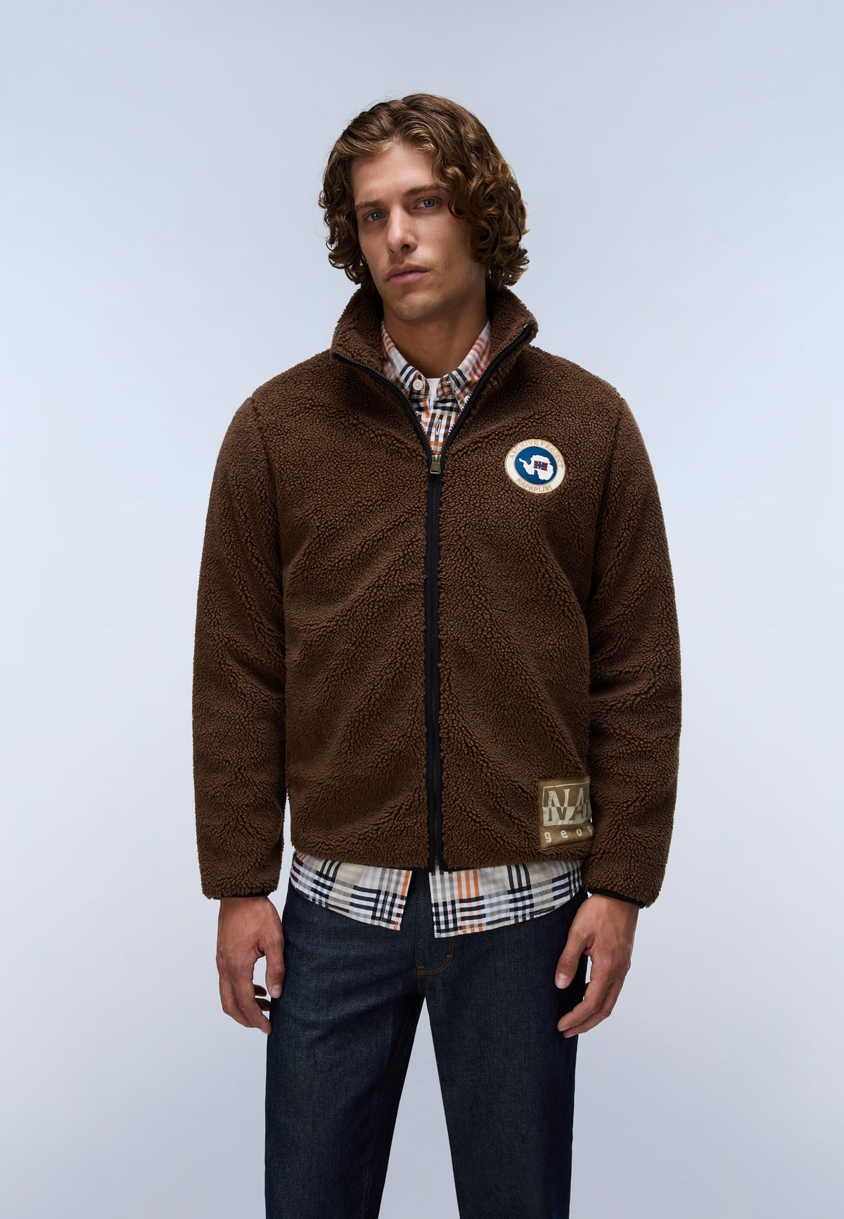 Archive Full-Zip Fleece Dark Brown - 4
