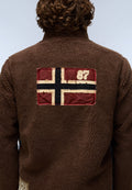 Archive Full-Zip Fleece Dark Brown - 7