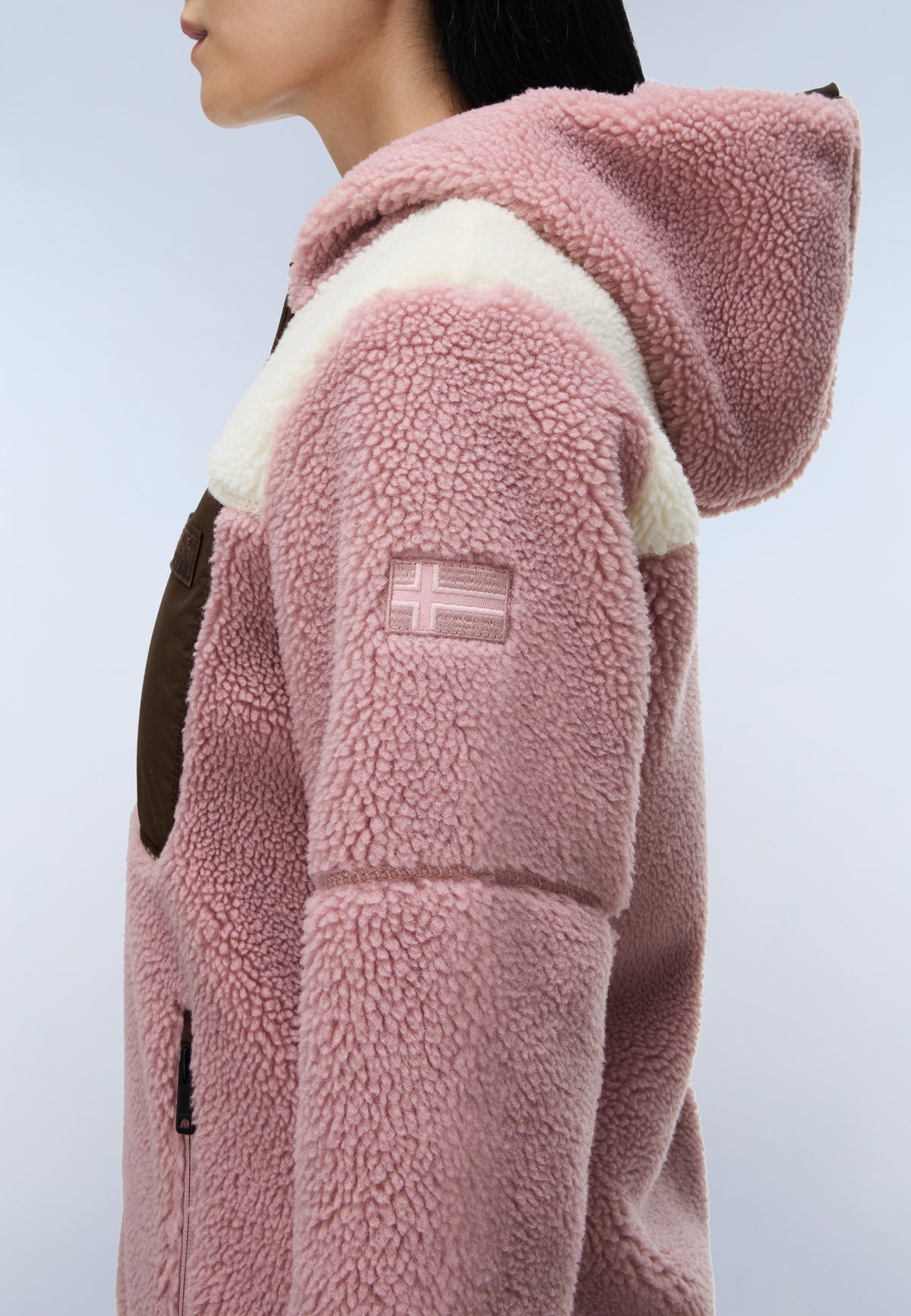 Fleecepullover mit Kapuze und Reißverschluss Yupik  - 6