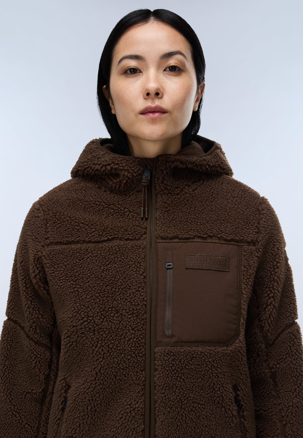 Felpa in Pile con Cappuccio e Zip Yupik  - 2
