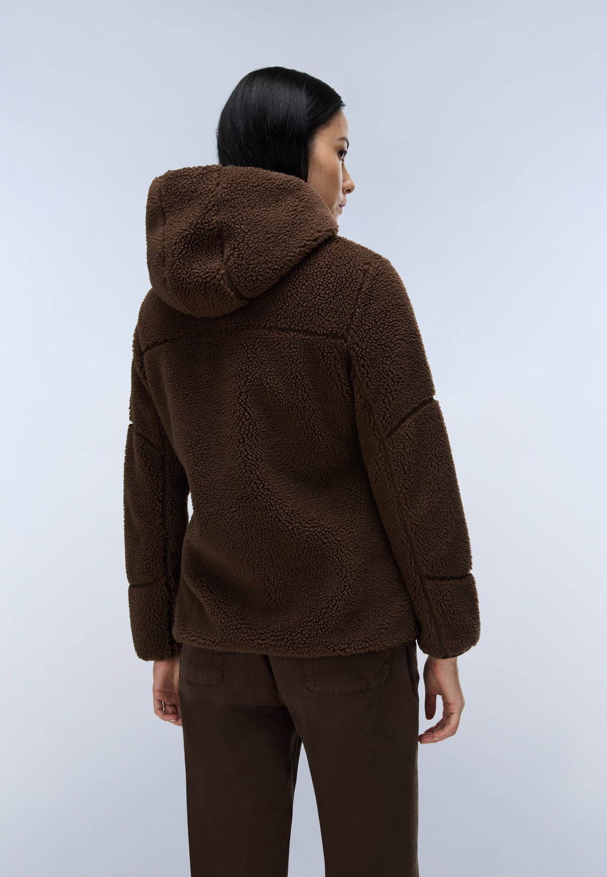 Felpa in Pile con Cappuccio e Zip Yupik  - 5