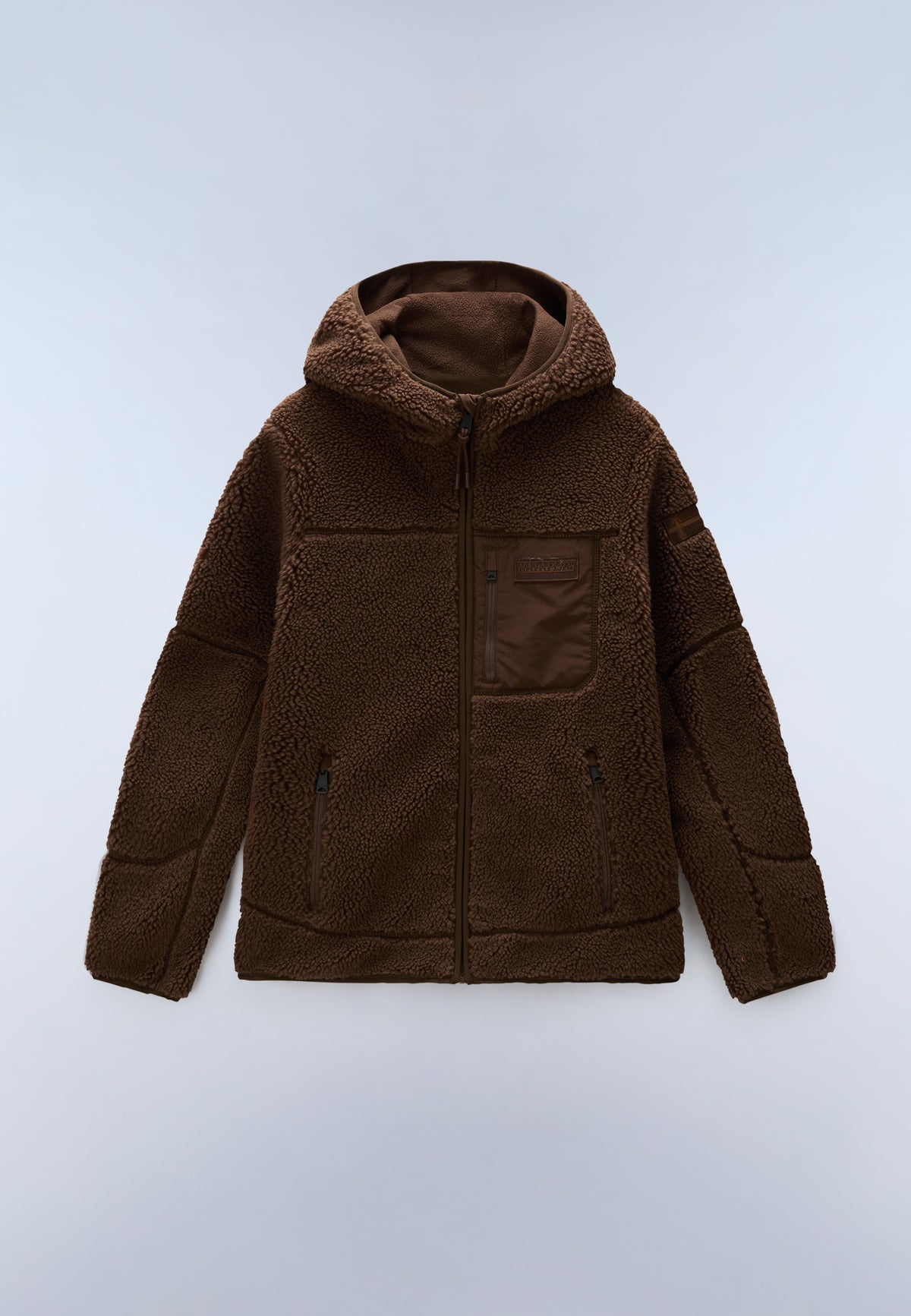 Felpa in Pile con Cappuccio e Zip Yupik  - 1