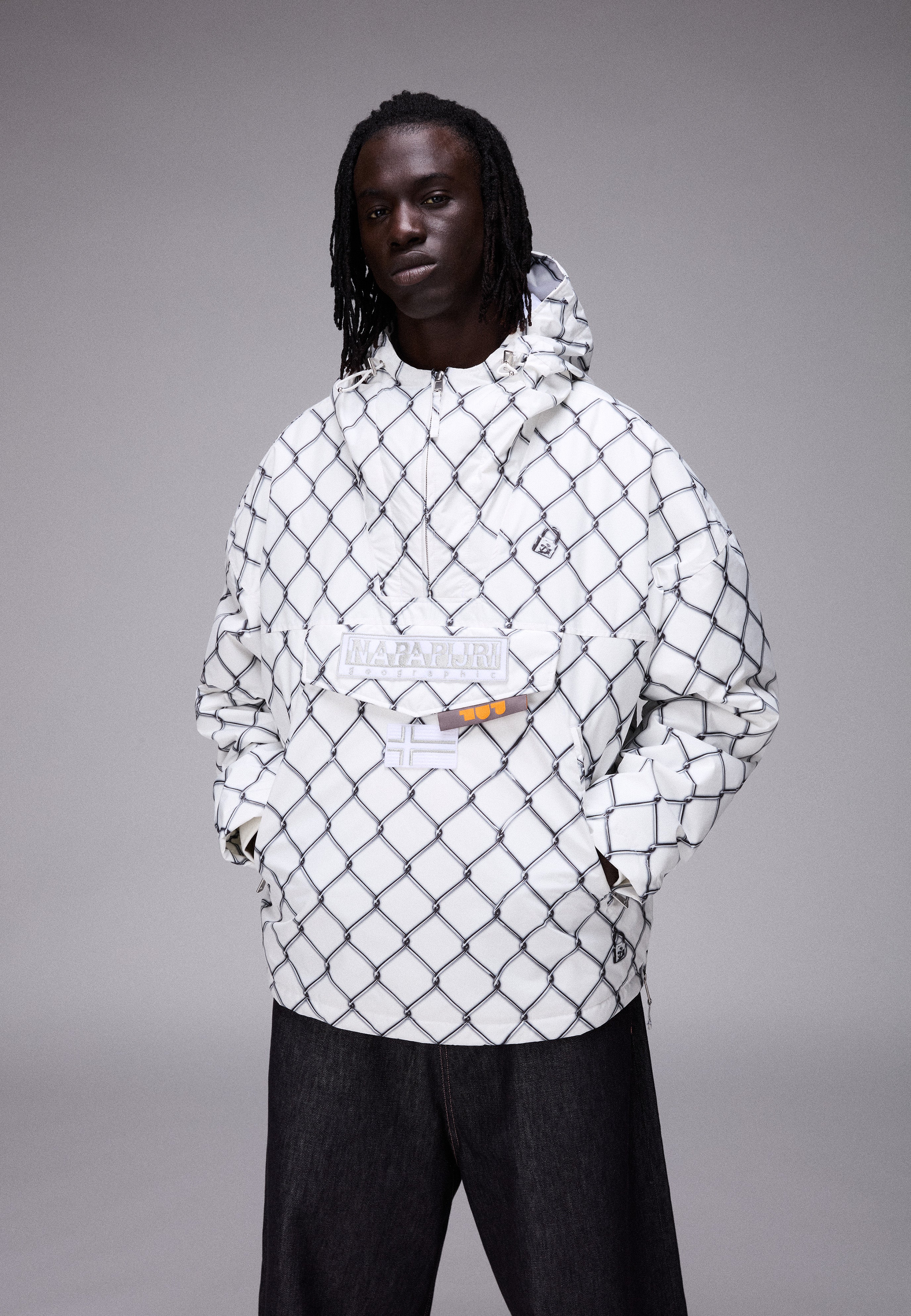 Rainforest Next PDF Anorak Jacket - White FC3
