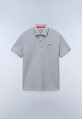 Eruggy Short Sleeve Polo Light Grey - 1