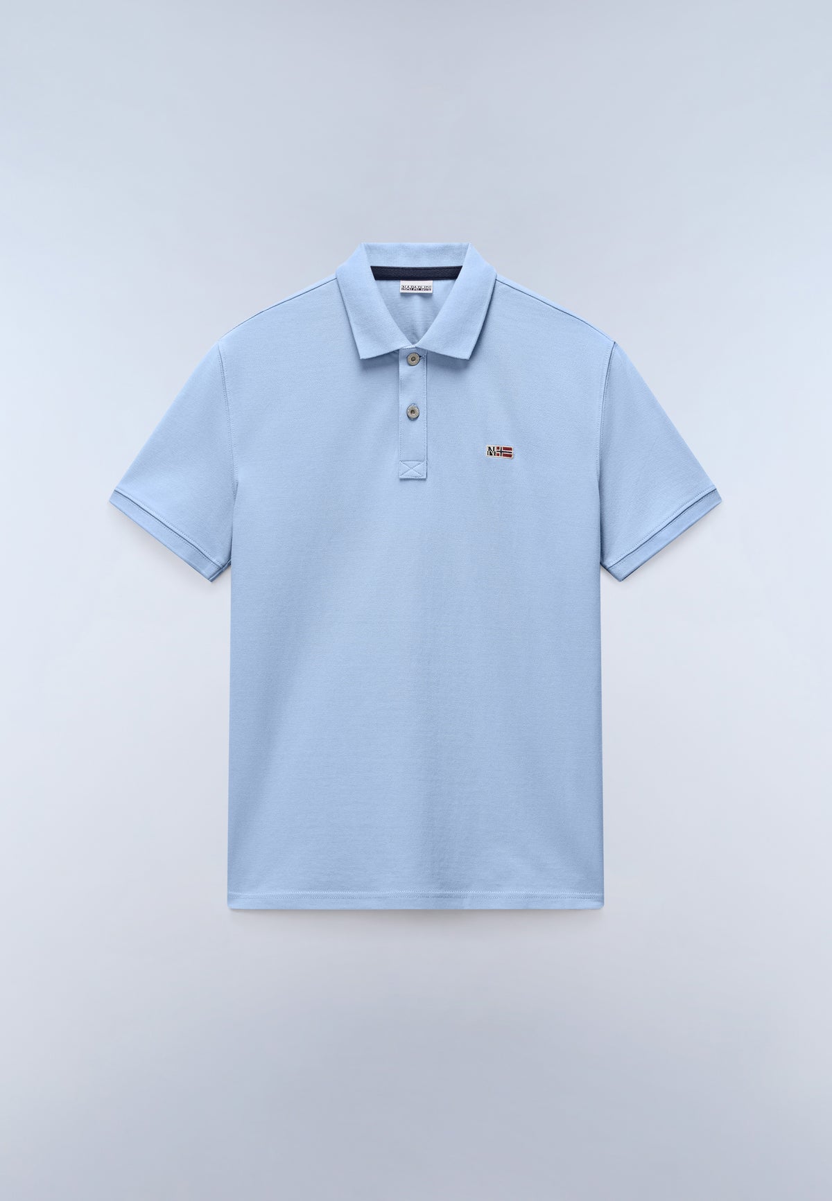 Polo de Manga Corta Eruggy Azul Claro - 1