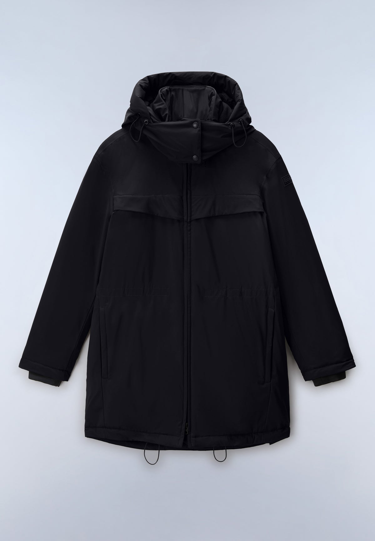 Parka Larga Serie 20-22 Negro - 1