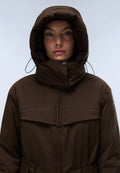 Parka Larga Serie 20-22 Marron Oscuro - 2