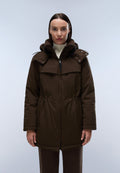 Parka Larga Serie 20-22 Marron Oscuro - 4
