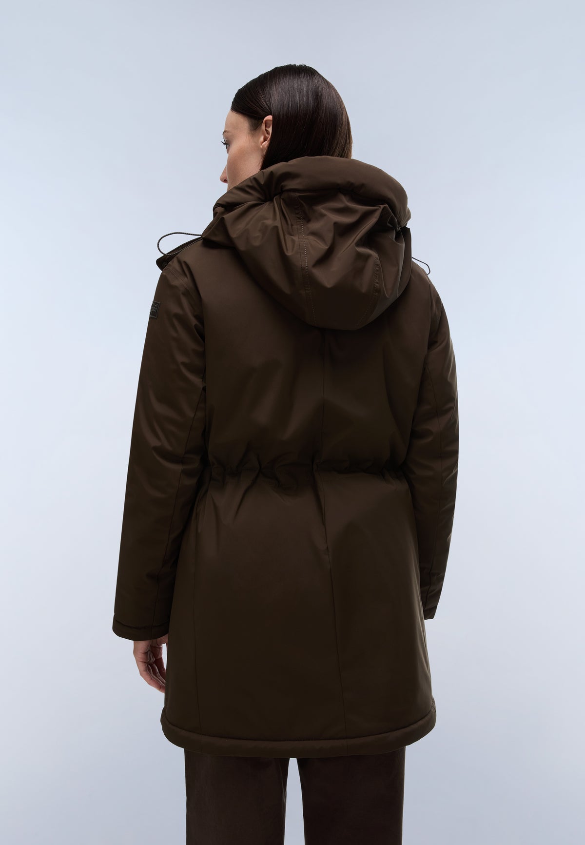 Parka Larga Serie 20-22 Marron Oscuro - 6