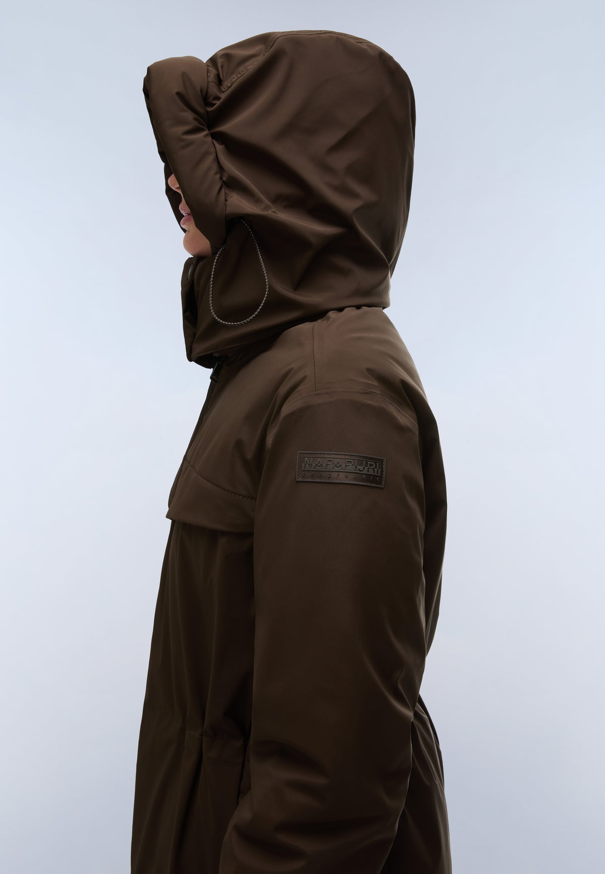 Parka Larga Serie 20-22 Marron Oscuro - 7