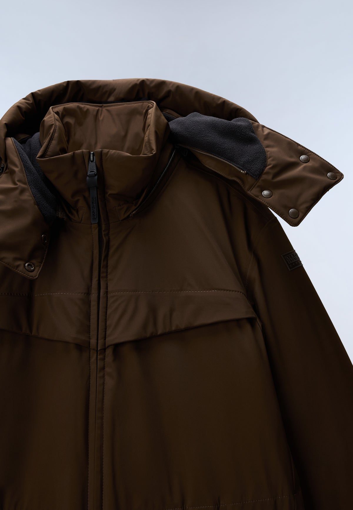 Parka Larga Serie 20-22 Marron Oscuro - 9