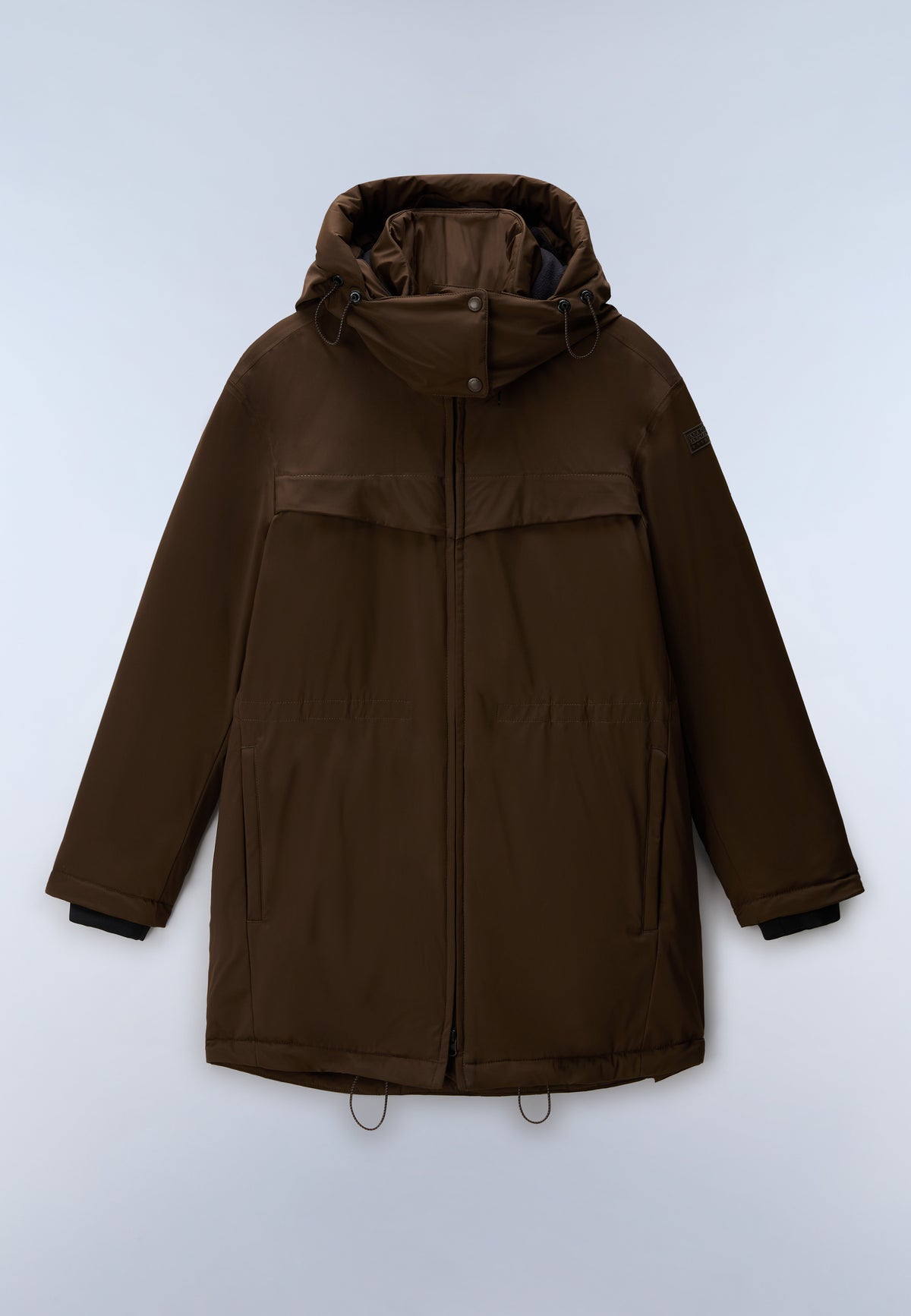 Parka Larga Serie 20-22 Marron Oscuro - 1