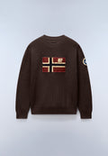 Archive Knit Jumper Dark Brown - 1