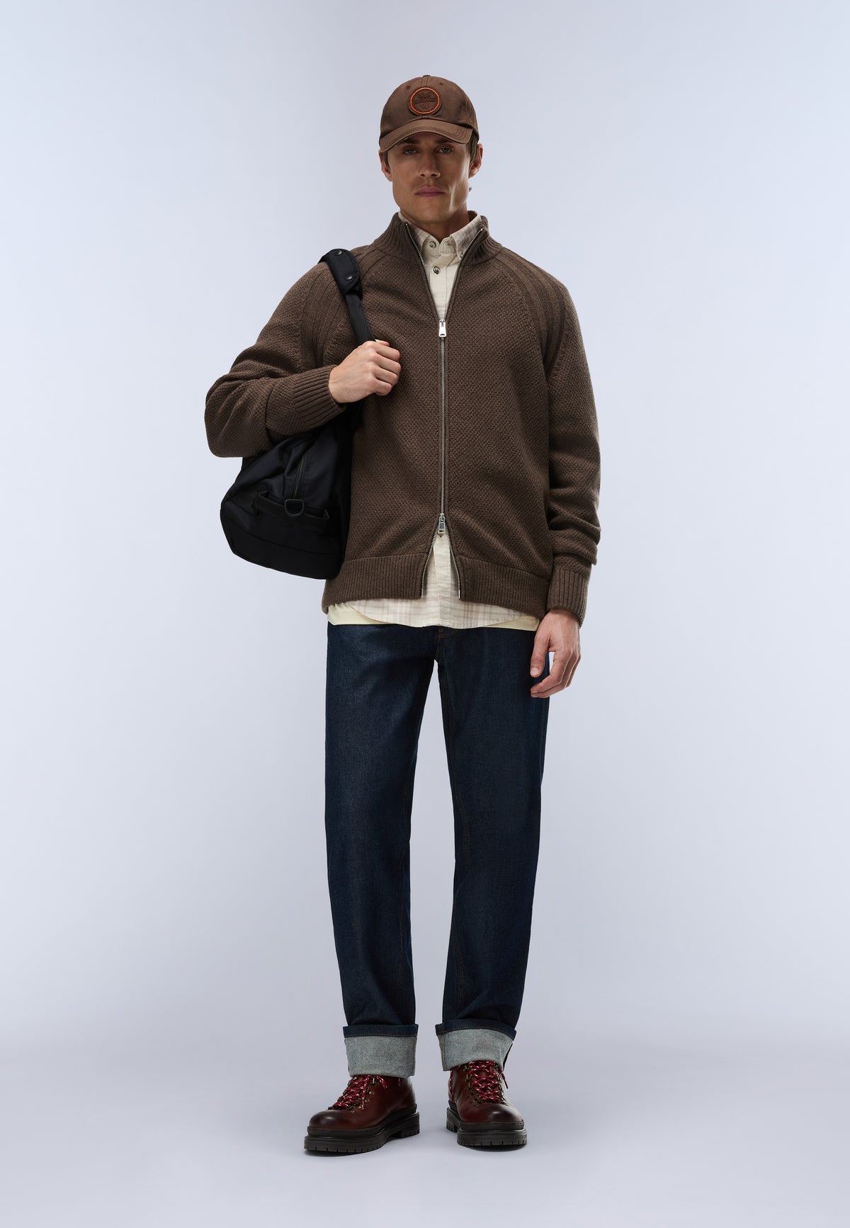 Napapijri Pull Zippé Tauern Moka Homme - 3