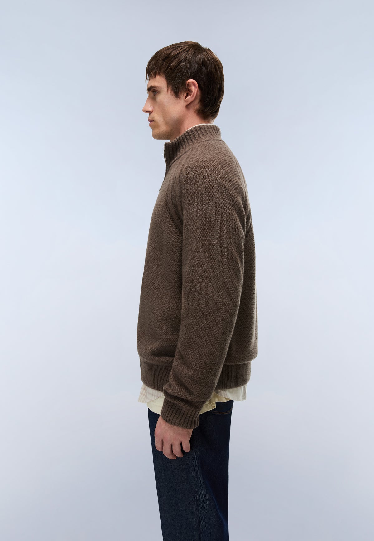 Napapijri Pull Zippé Tauern Moka Homme - 5