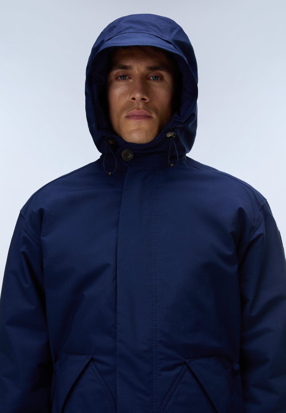 Napapijri Asko Parka Jacket Blue Academy Men - 2