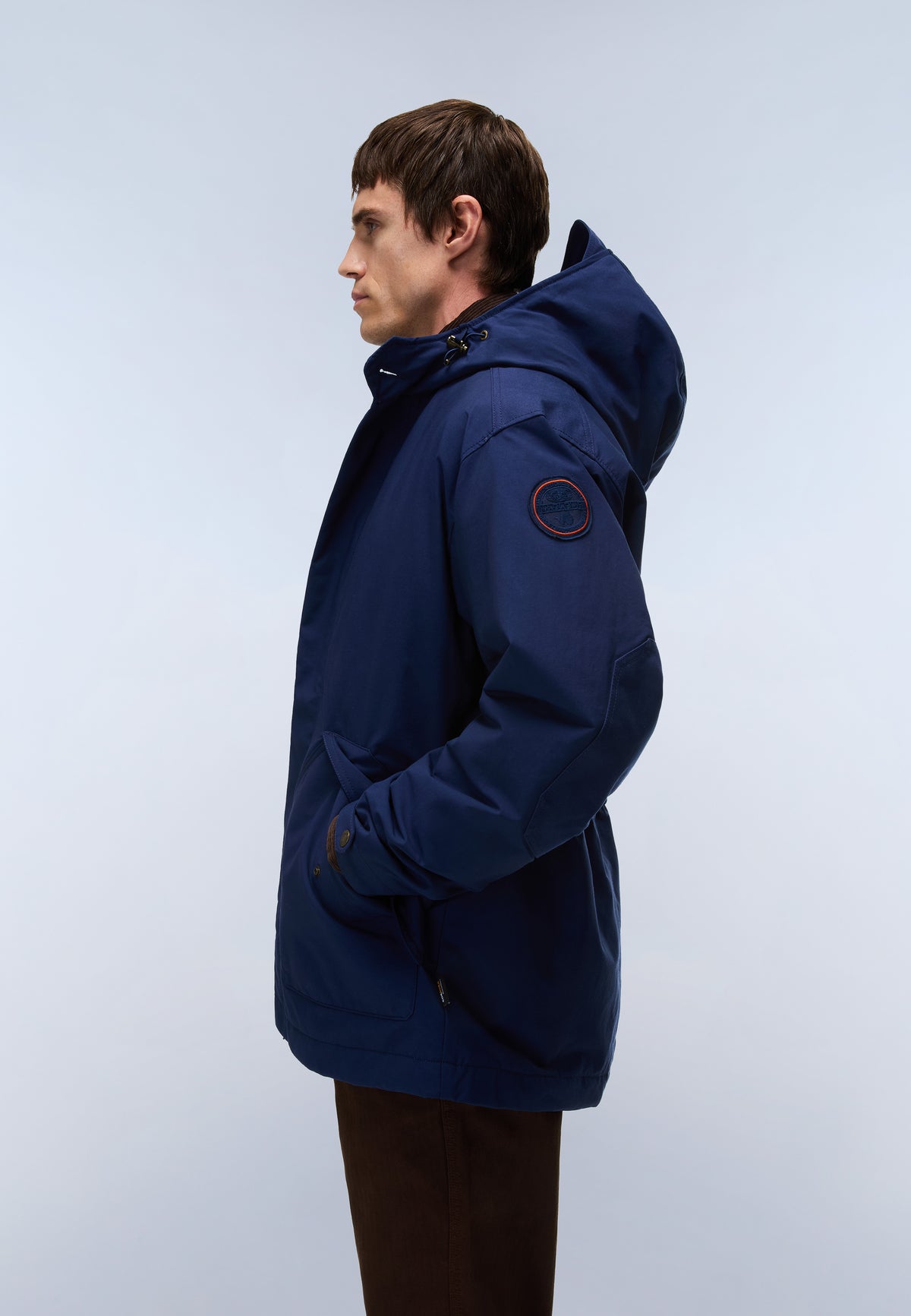 Napapijri Asko Parka Jacket Blue Academy Men - 5