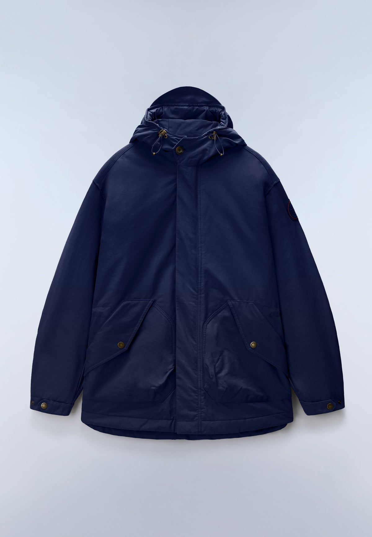 Napapijri Asko Parka Jacket Blue Academy Men - 1
