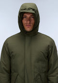 Asko Parka Jacket Green Olive Night - 2