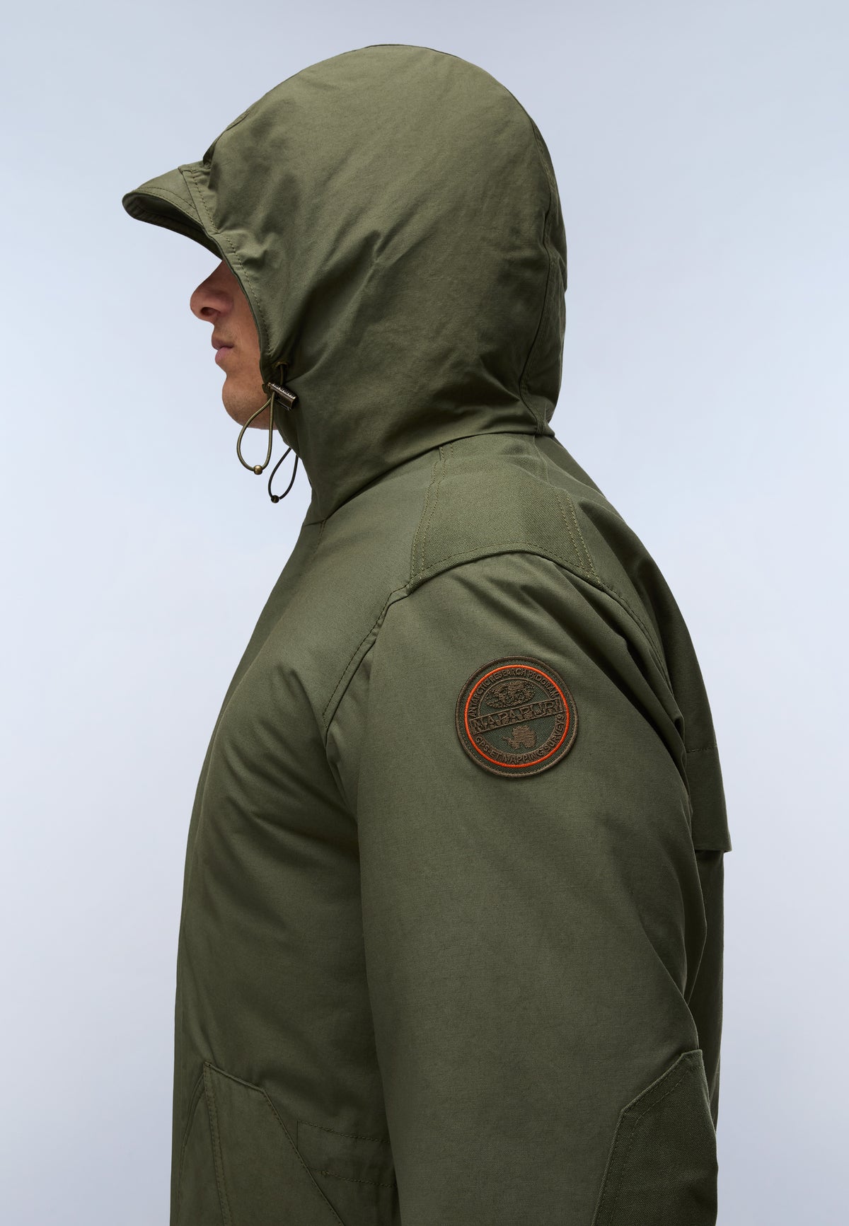 Asko Parka Jacket Green Olive Night - 7