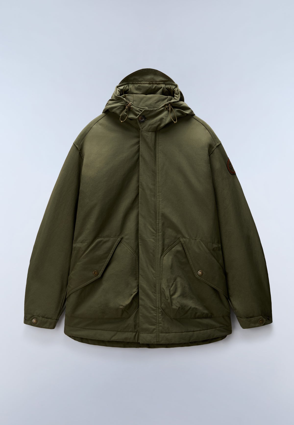 Asko Parka Jacket Green Olive Night - 1
