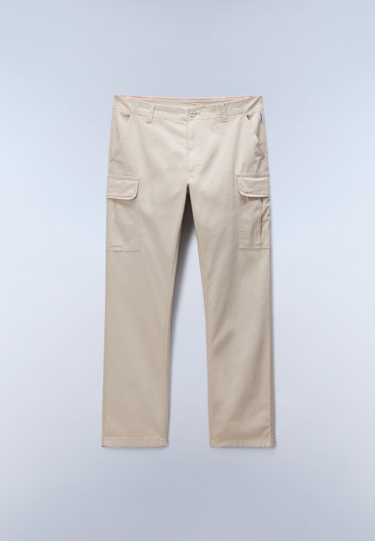 Mels Cargo Trousers Beige - 1