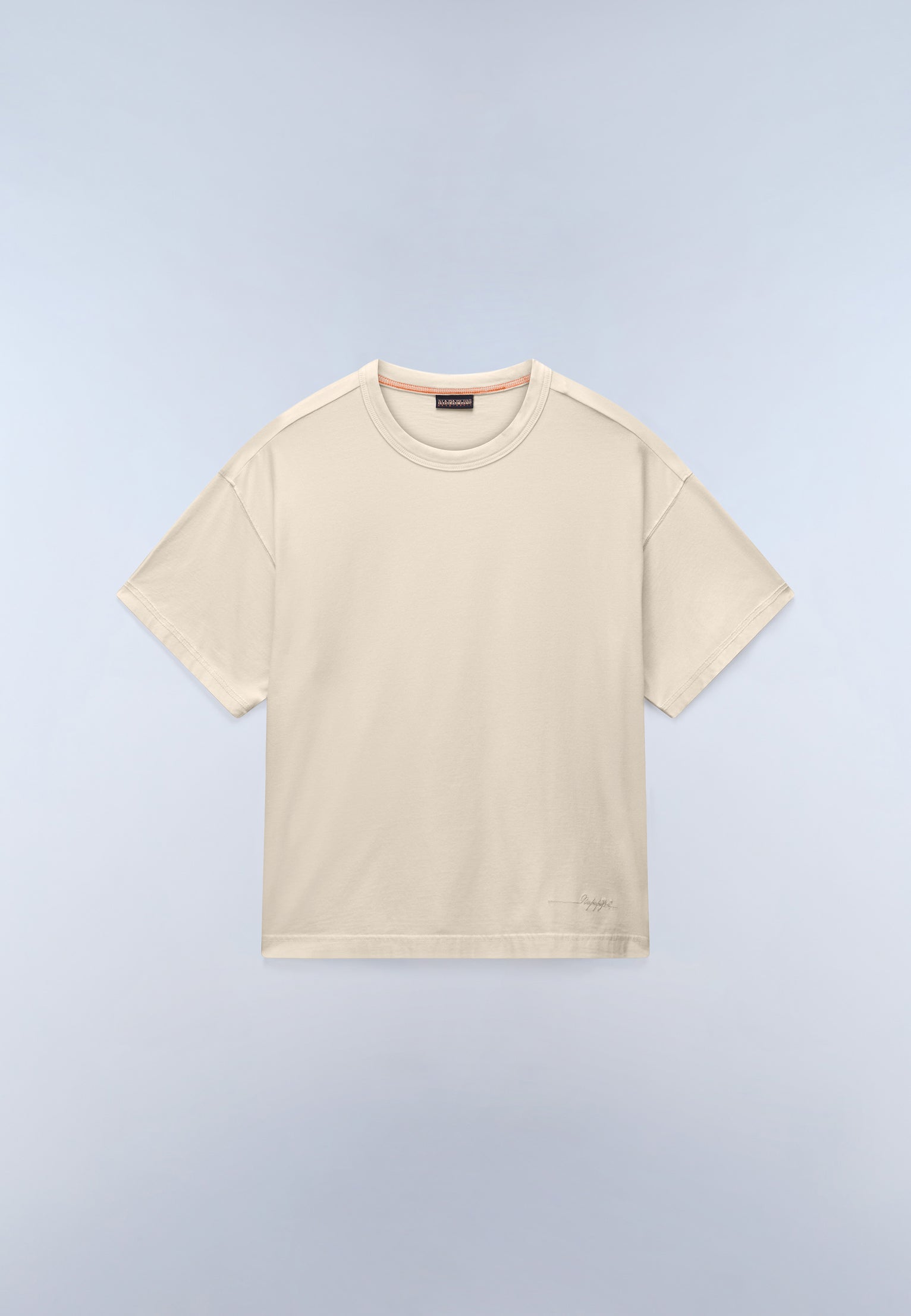 T-Shirt a Maniche Corte Miroir 