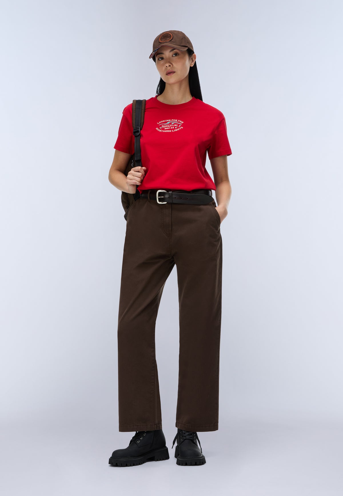 Camisa de Manga Corta Bliss Rojo - 3