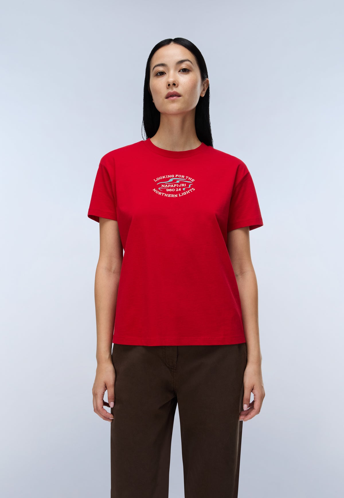 Camisa de Manga Corta Bliss Rojo - 4