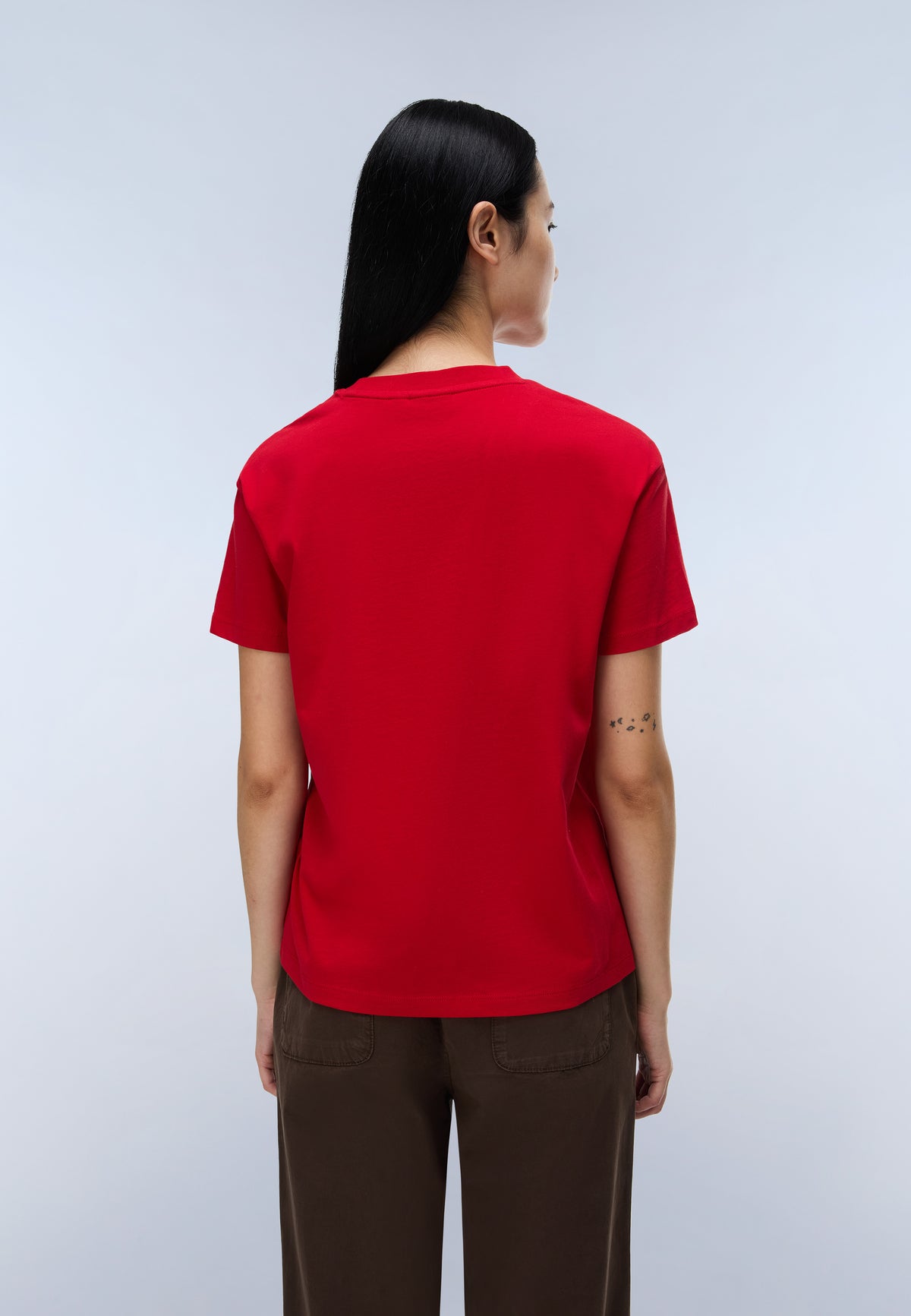 Camisa de Manga Corta Bliss Rojo - 5