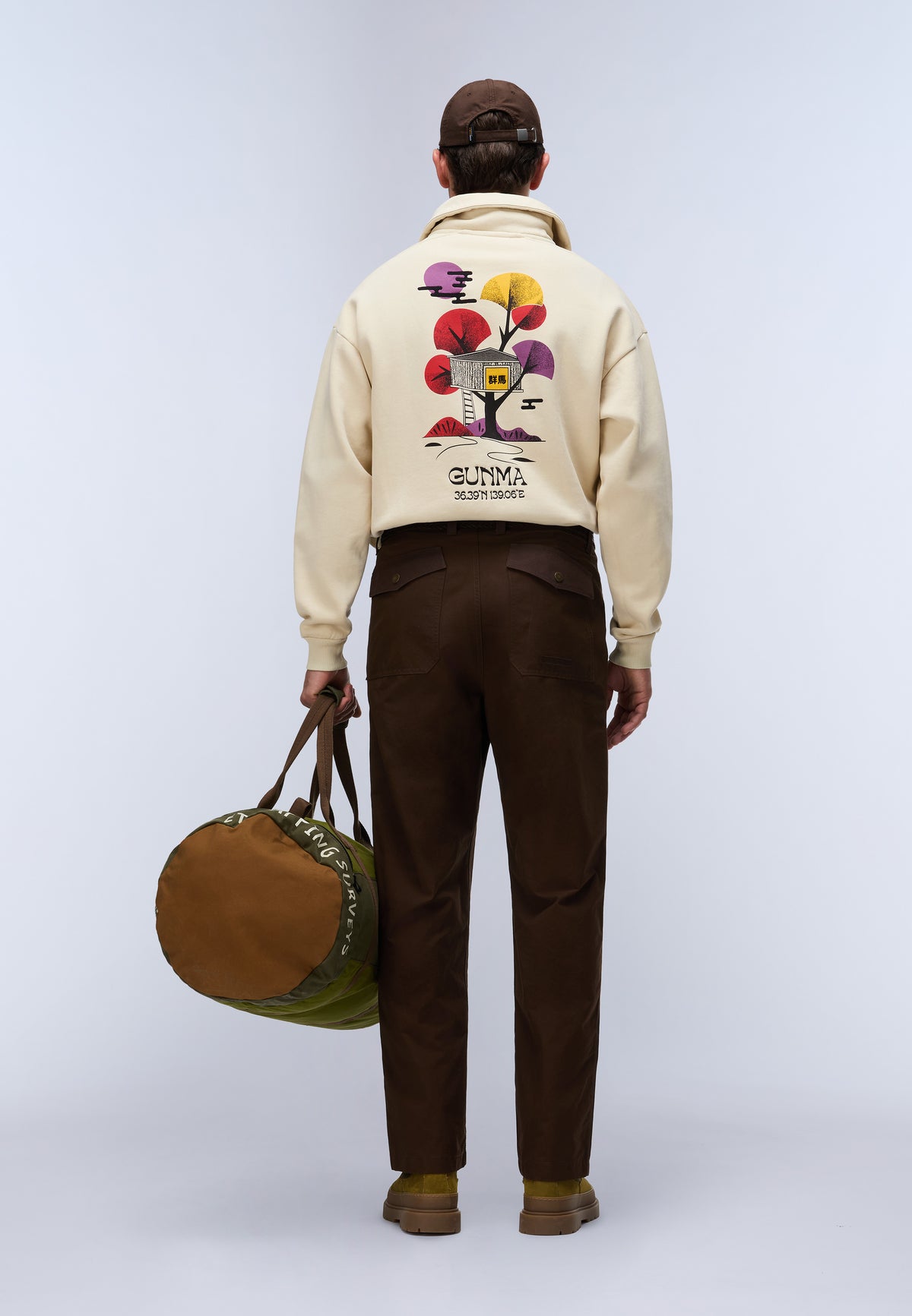 Sweatshirt mit Kurzem Reißverschluss Tenri  - 3