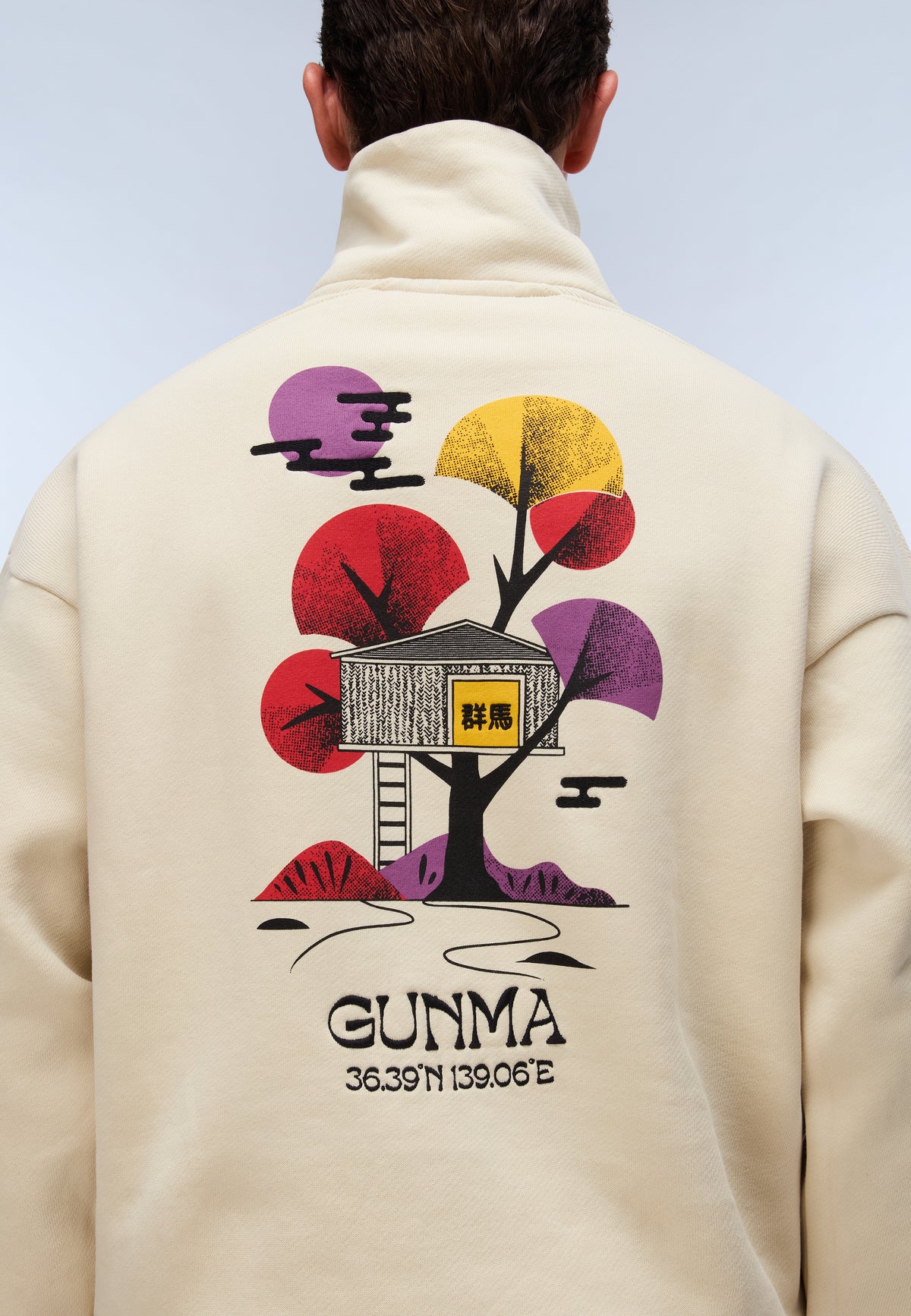 Sweatshirt mit Kurzem Reißverschluss Tenri  - 7