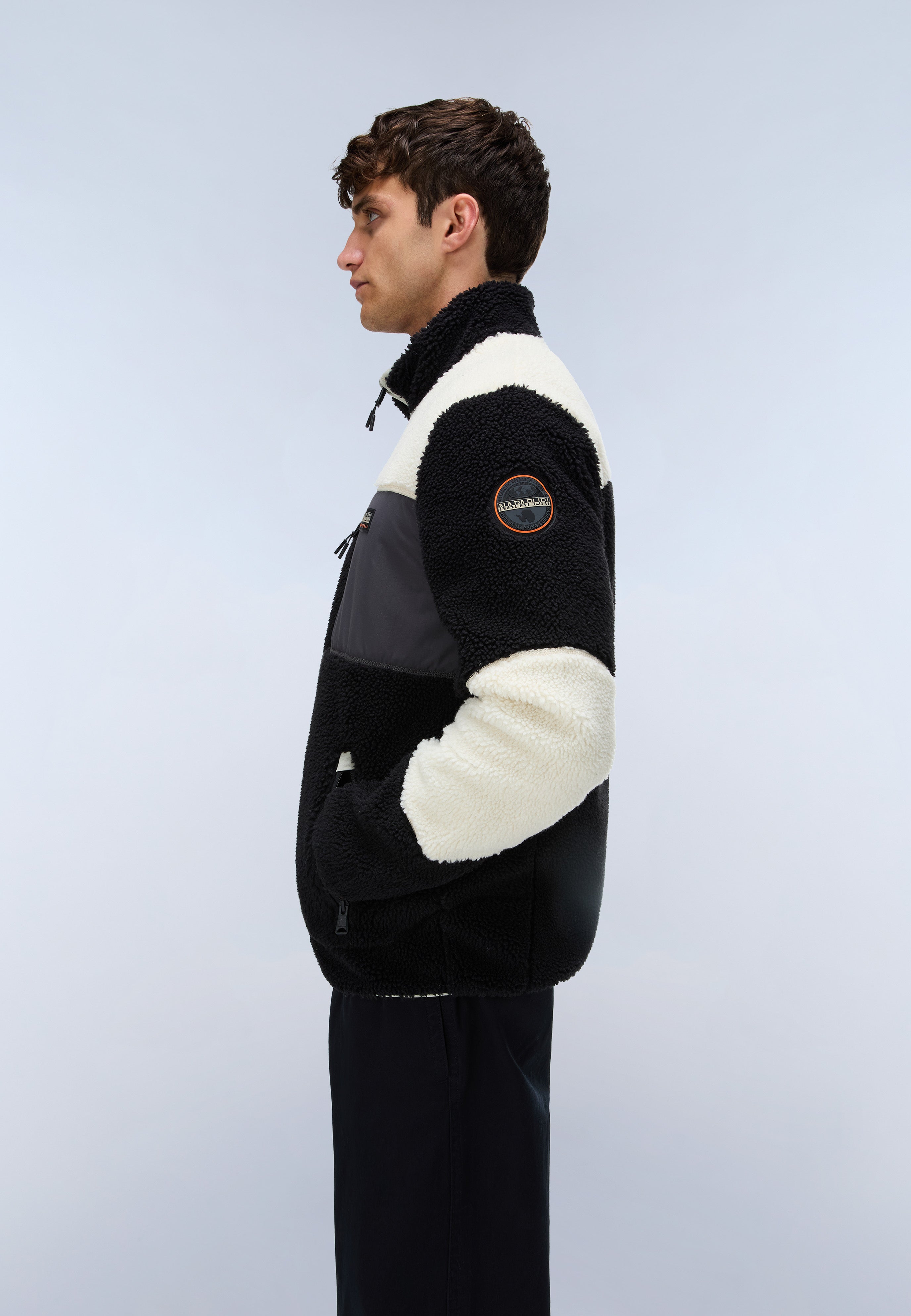ハッピー Napapijri Yupik Full-Zip Fleece Men Multicolour MCB