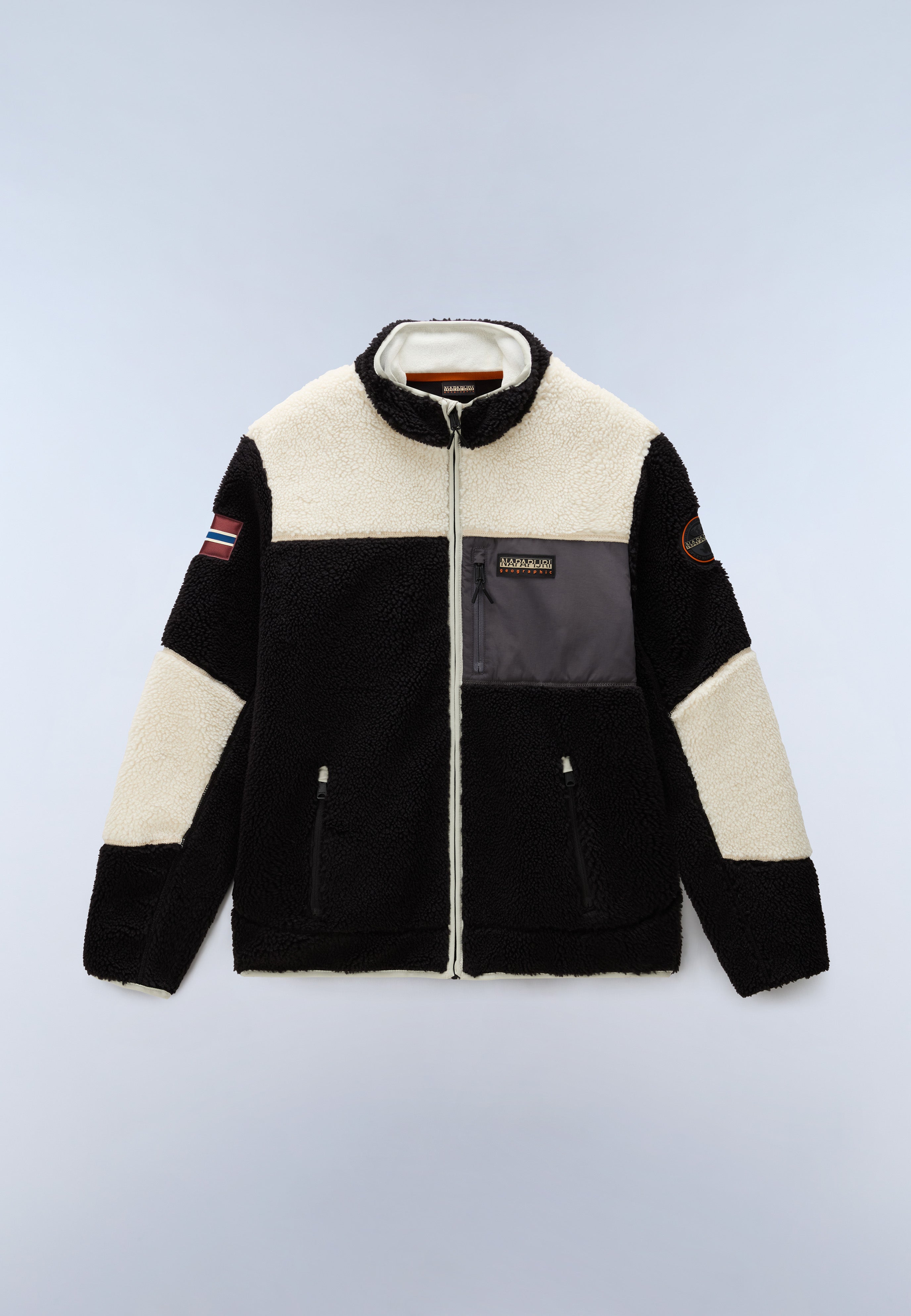 Napapijri Yupik Full-Zip Fleece Men Multicolour MCB