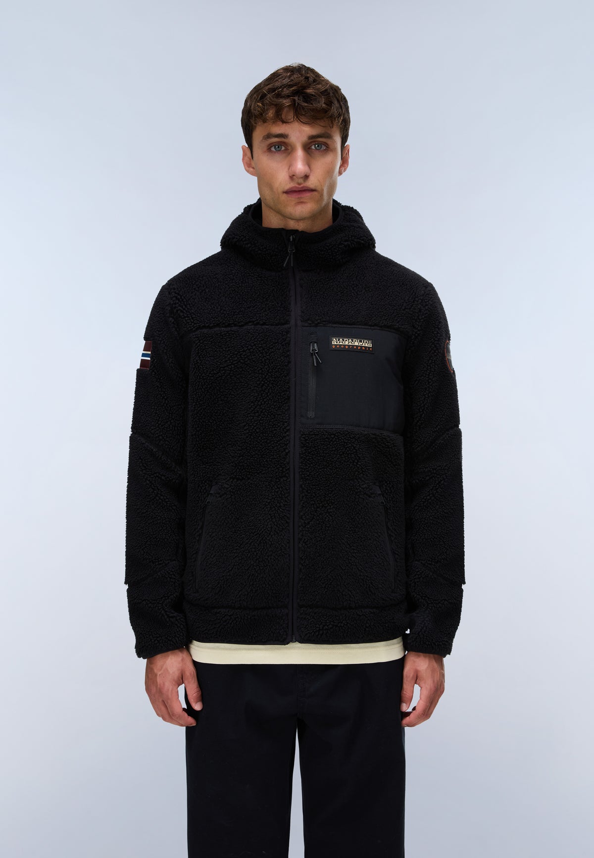 Fleecepullover mit Kapuze und Reißverschluss Yupik  - 3