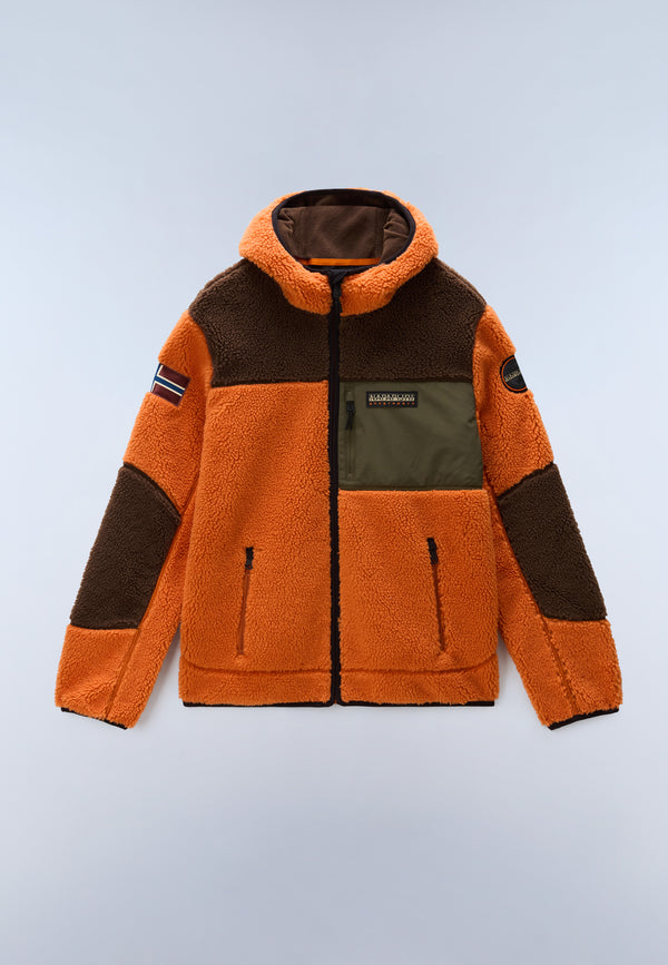 Fleecepullover mit Kapuze und Reißverschluss Yupik