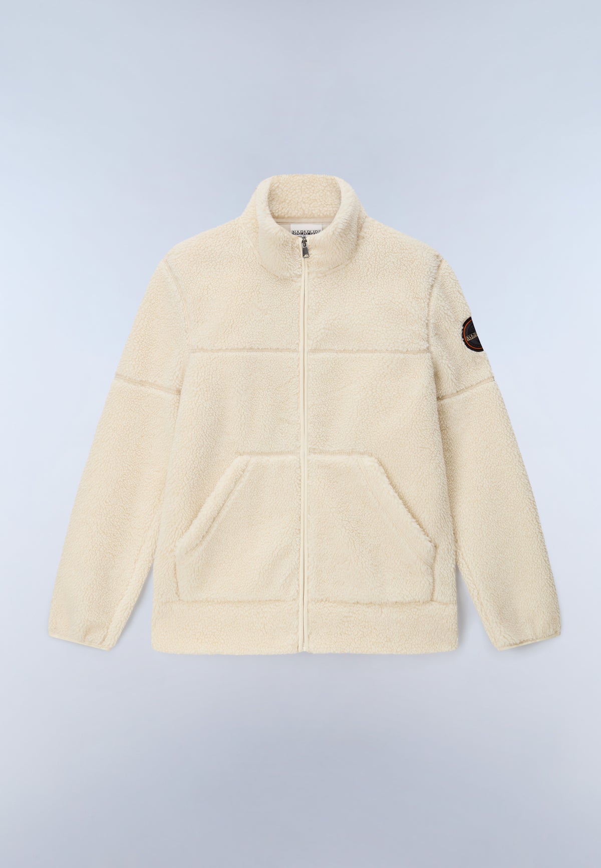 Napapijri Pile Taralga con Zip Intera Bianco Uomo - 1