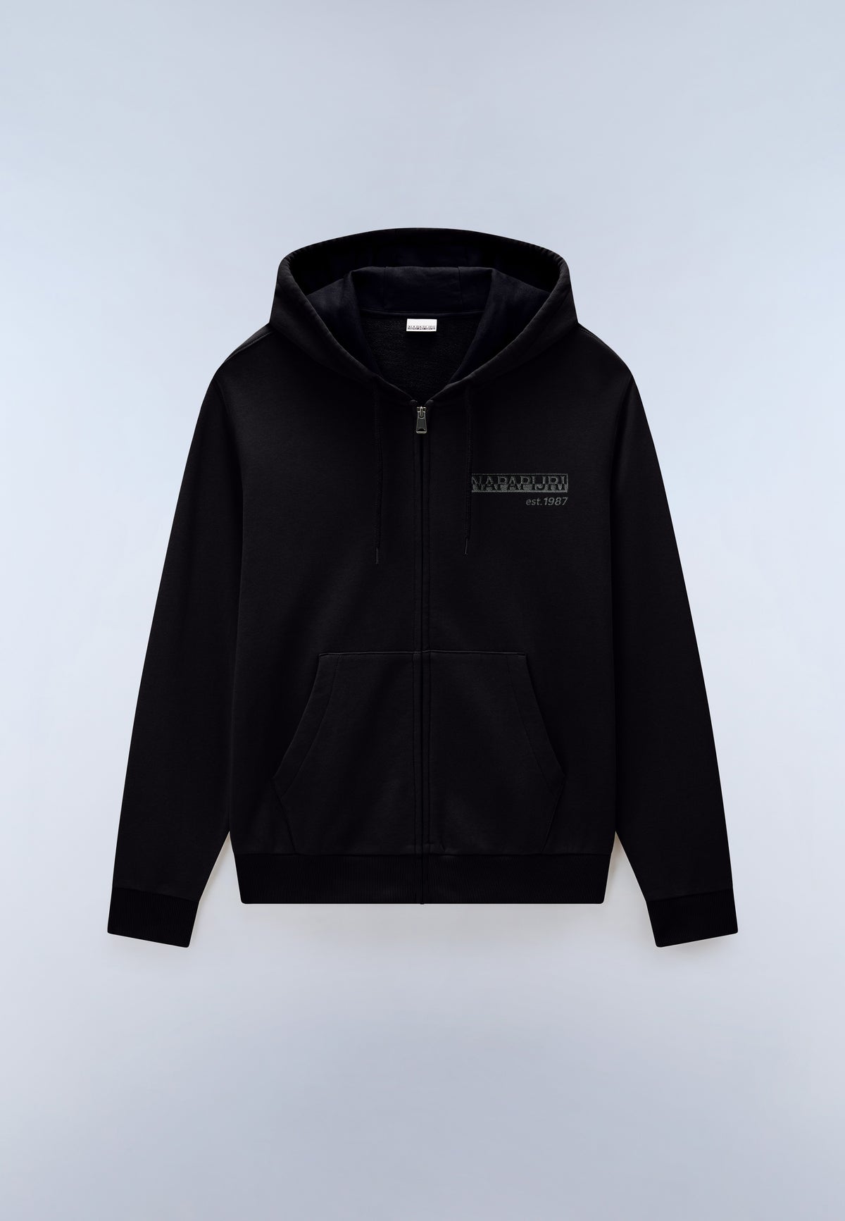 Napapijri Sweat zippé intégral Bireon Noir Homme - 1