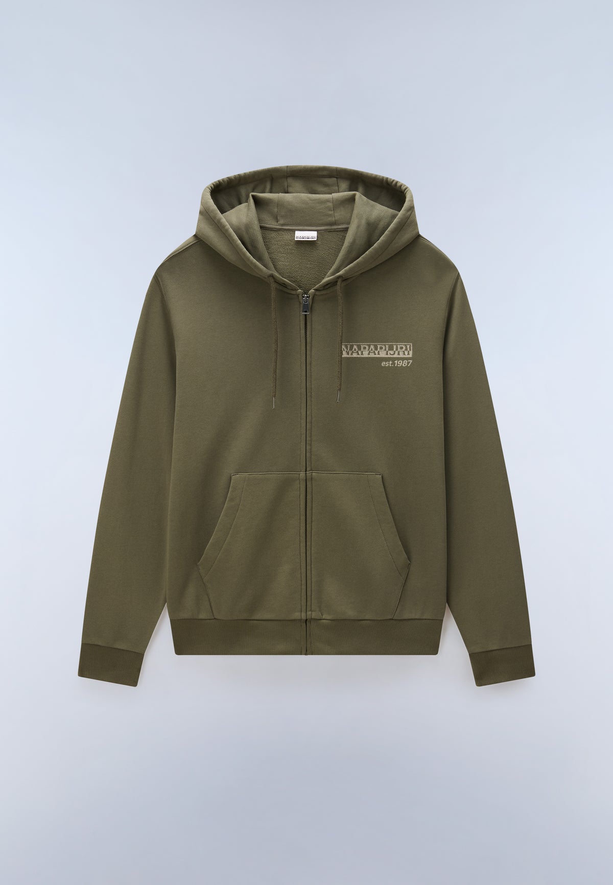 Bireon Full-Zip Sweatshirt Green Tea Leaf - 1