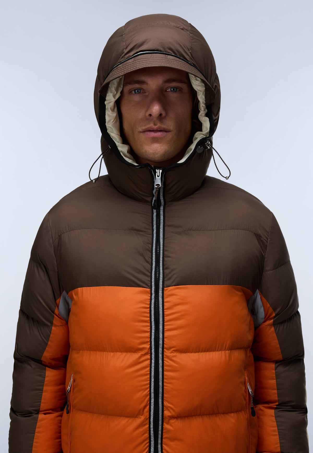 Archive Puffer Jacket Orange - 2