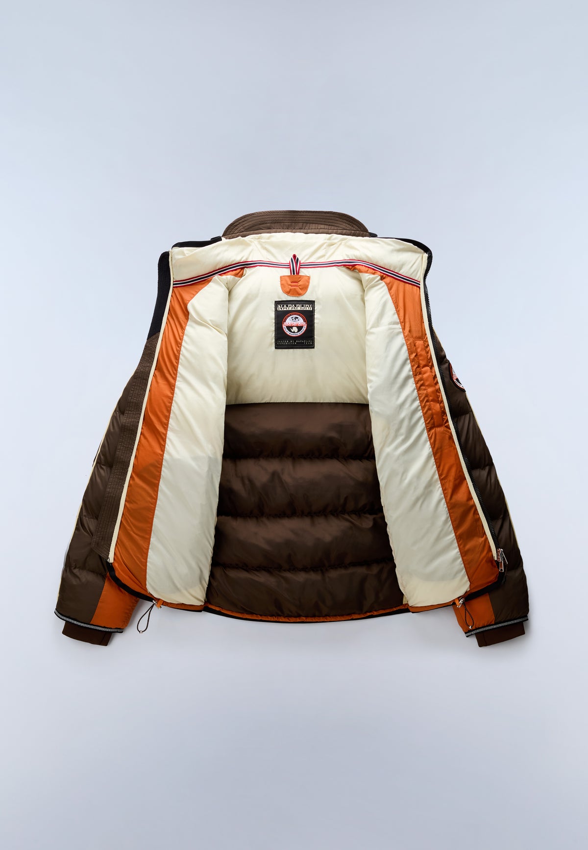 Archive Puffer Jacket Orange - 9